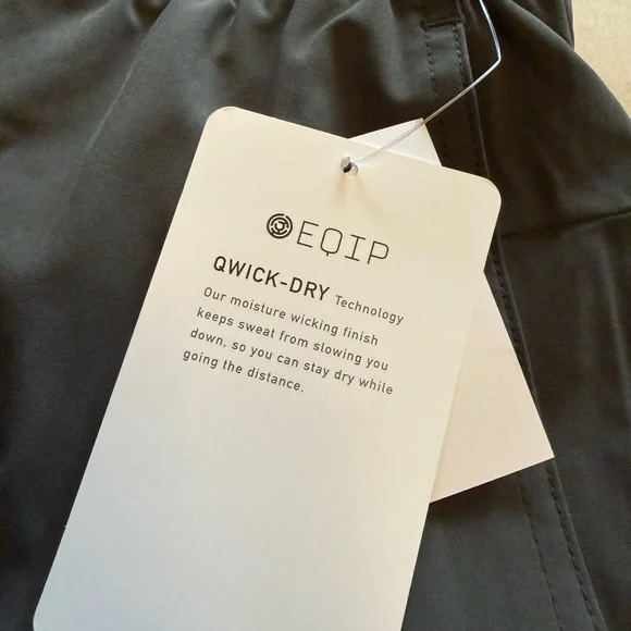 Men's Gray Qwick Dry Shorts - Picture 2 of 3